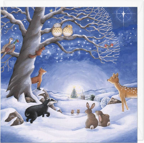Woodland Christmas Card