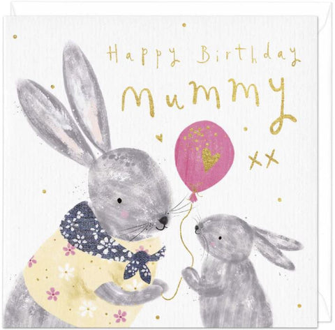 Birthday Mummy Rabbit Card