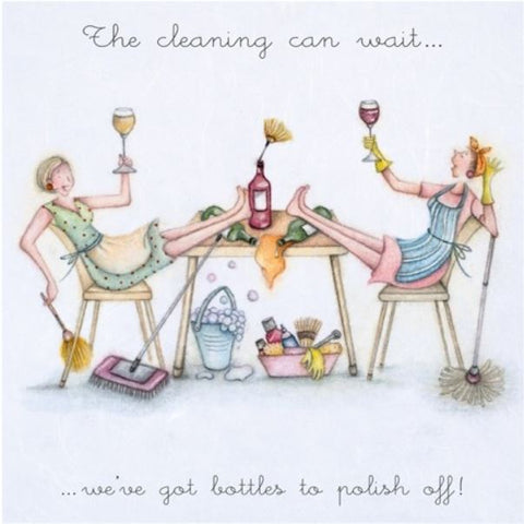 The Cleaning Can Wait from Berni Parker