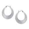 Cristin Ranger Crescent Hoop Silver Earrings_25.95E200