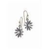 Hot Tomato  All for the Love of You..Daisy Drop Earrings Grey