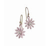 Hot Tomato  All for the Love of You..Daisy Drop Earrings pink