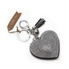 Hot Tomato Classic Heart Crystal Encrusted Keyring