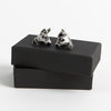 Jack Russell Cufflinks with box
