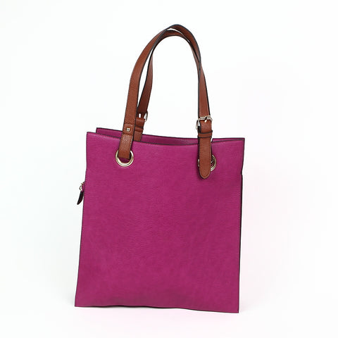 Purple Shopper Style Bag