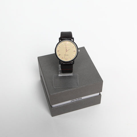 Anaii Brown/Cream Speedster Gent's Watch