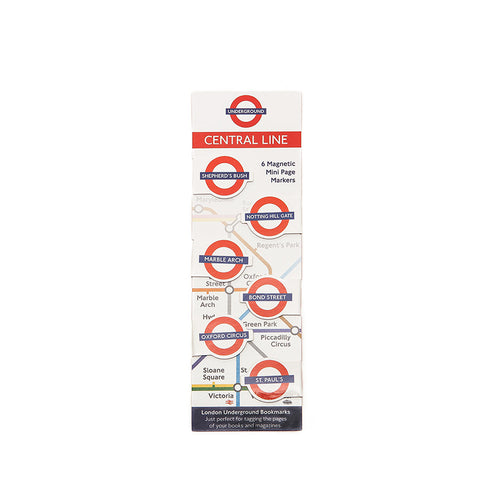 London Underground Central Line Book Markers by If