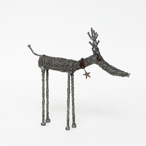 Sarah Jane Brown Knitted Wire Reindeer