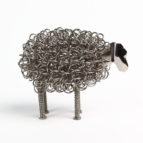 Wiggle Sheep in Nickel Silver Wire