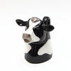 Quail Designs Friesian Cow Jug Small