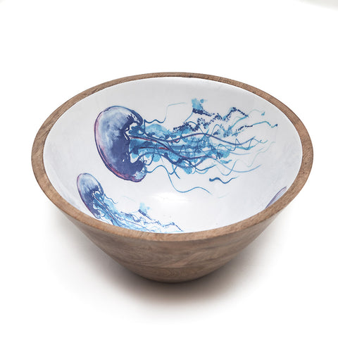 Shoeless Joe Jellyfish Large Mango Wood Bowl