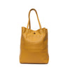 Italian Mustard Leather Soft Slouchy Bag