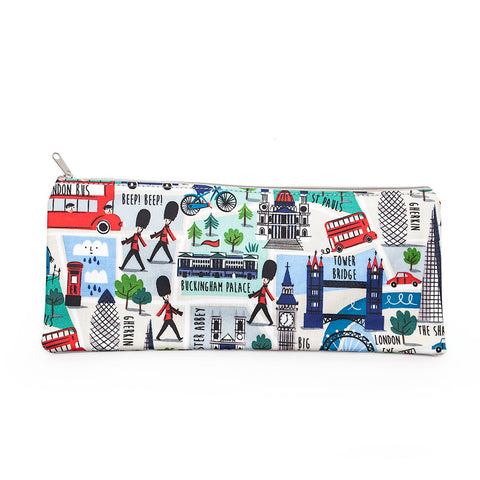 Gisela Graham London Design Oilcloth Pencil Case/Make Up Bag