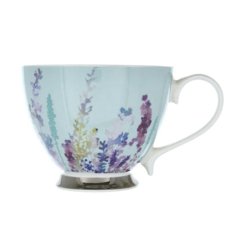Summer Meadows Footed Mug from Candlelight