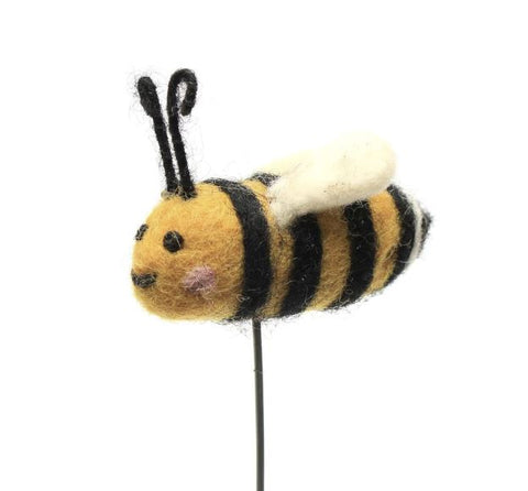 Bumble Bee on a Wire Decoration
