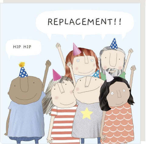 Hip Replacement Greeting Card from Rosie Made a Thing