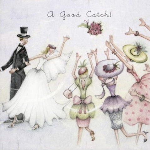 A Good Catch Greeting Card from Berni Parker