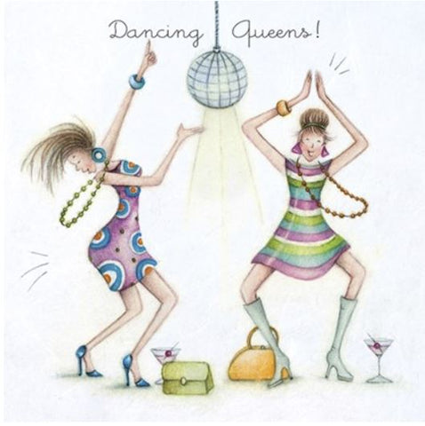 Dancing Queens Greeting Card from Berni Parker